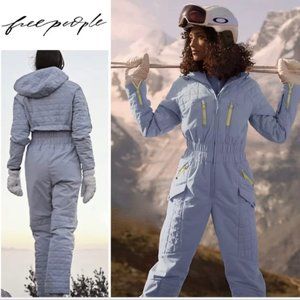Free People Fp Movement All Prepped Ski Suit in Full Moon Size L